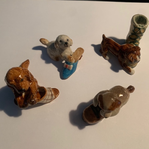 Doggie figurines - Picture 1 of 5